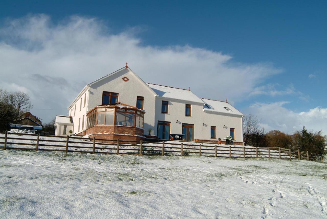 Apartamento Penddaulwyn Uchaf Farm # Carmarthenshire Nantgaredig Exterior foto